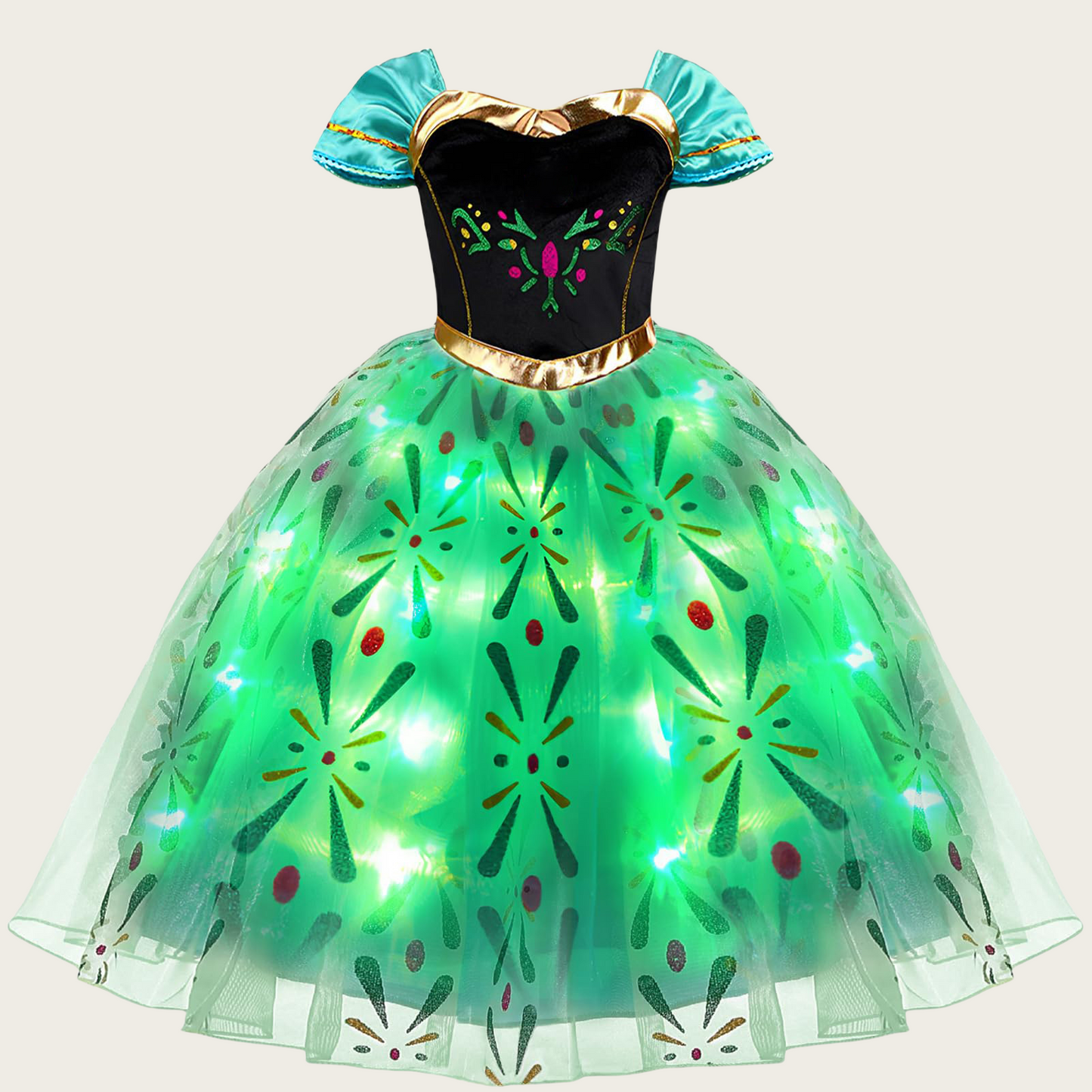 Gilr's Frozen Kids Dresses Anna Princess Dresses Birthday Show Dresses